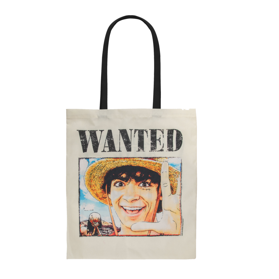 Pop Weasel Image of One Piece (2023) - Wanted Luffy Tote Bag - Cinereplicas - Bags, Wallets & Purses - Image - Pop Weasel