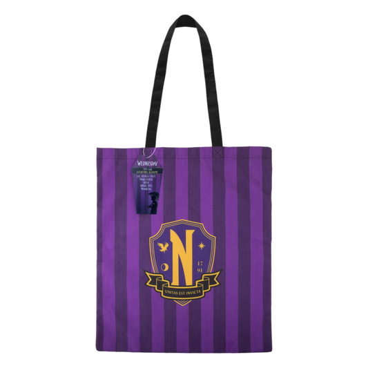 Pop Weasel Image of Wednesday (TV) - Nevermore Academy Tote Bag - Cinereplicas