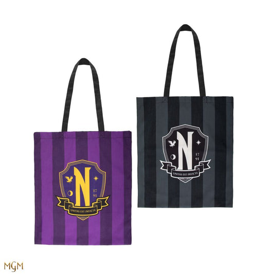 Pop Weasel - Image 2 of Wednesday (TV) - Nevermore Academy Tote Bag - Cinereplicas