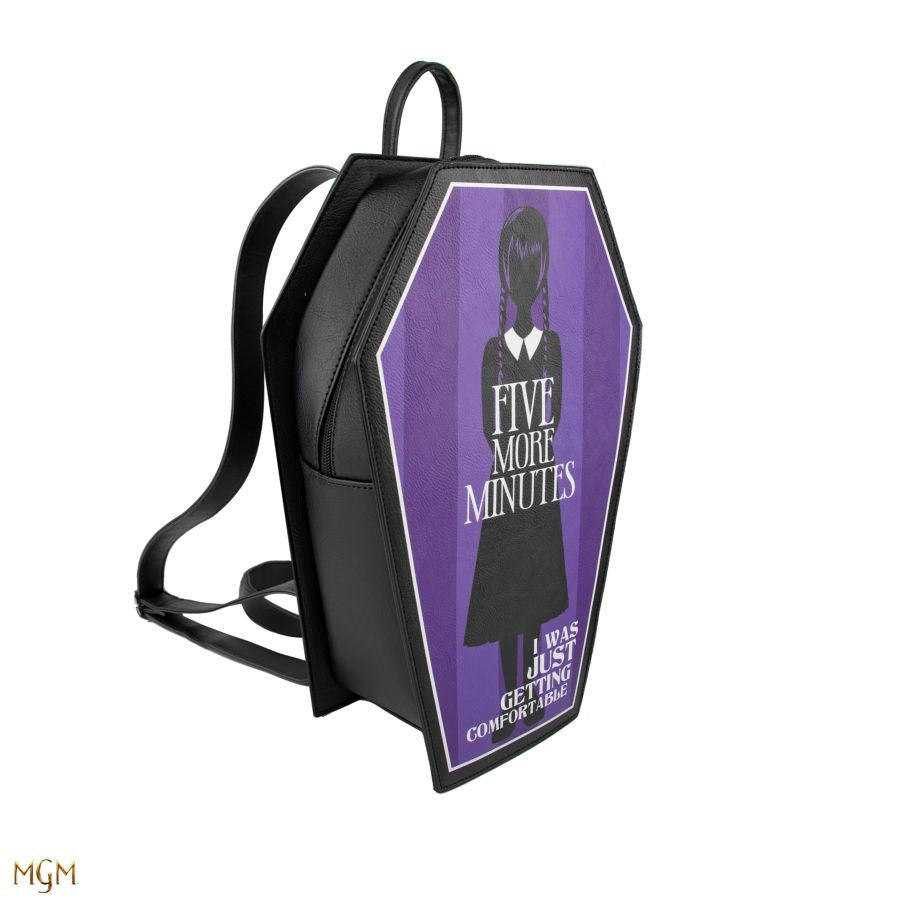 Pop Weasel - Image 2 of Wednesday (TV) - Coffin Backpack - Cinereplicas - Bags, Wallets & Purses - Image - Pop Weasel