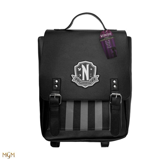 Pop Weasel - Image 2 of Wednesday (TV) - Nevermore Academy Backpack (Black) - Cinereplicas