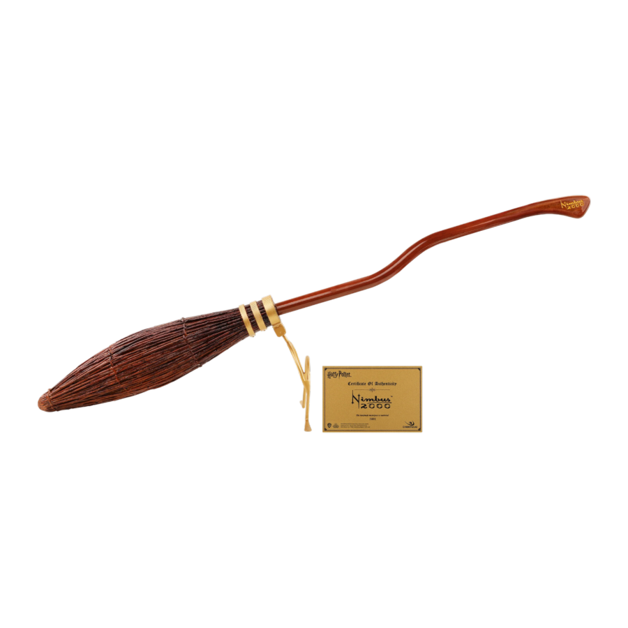 Pop Weasel Image of Harry Potter - Nimbus 2000 Junior Broom Replica - Cinereplicas - Statue - Image - Pop Weasel