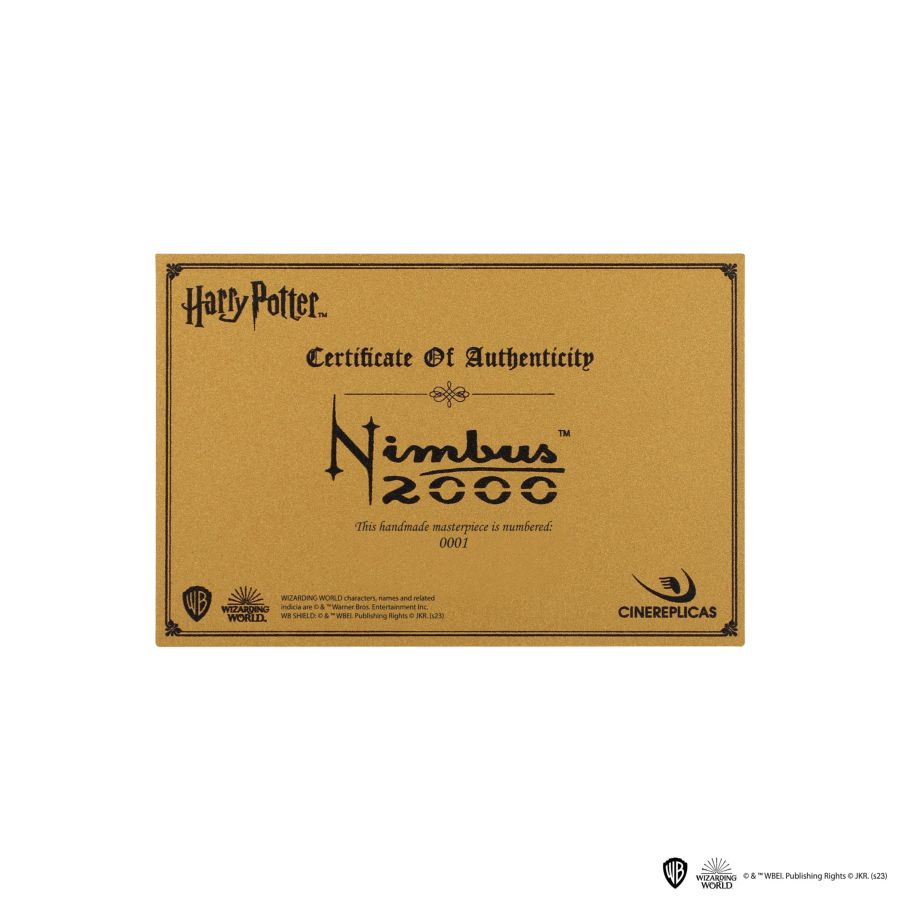 Pop Weasel - Image 8 of Harry Potter - Nimbus 2000 Junior Broom Replica - Cinereplicas - Statue - Image - Pop Weasel