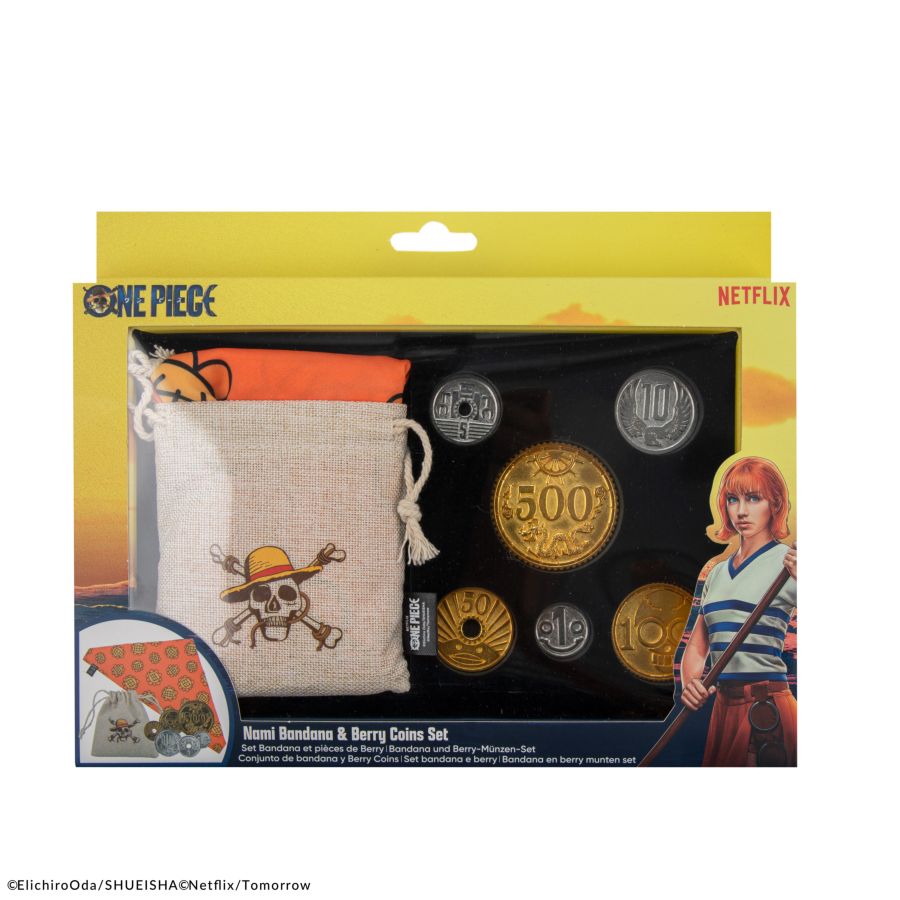 Image Pop Weasel - Image 7 of One Piece (2023) - Berry Coins & Nami Bandana Set - Cinereplicas - Cosplay - Image - Pop Weasel