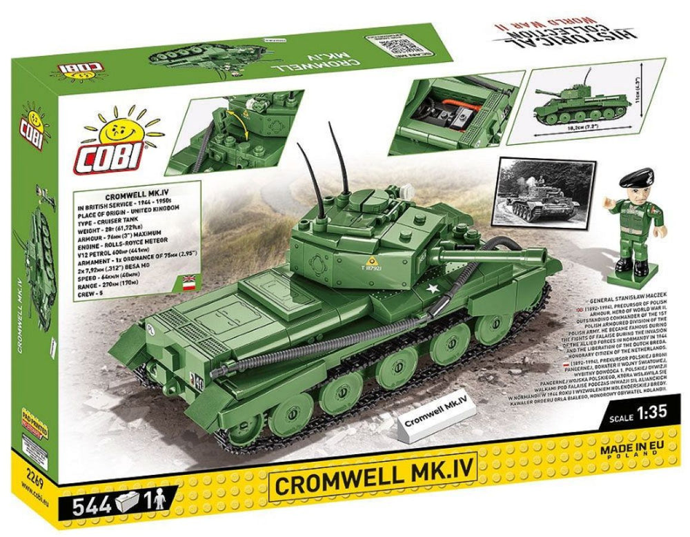 Image Pop Weasel - Image 3 of World War 2 - Cromwell Mk.IV \"Hela\" (544 Piece Kit) - Cobi - Model - Image - Pop Weasel