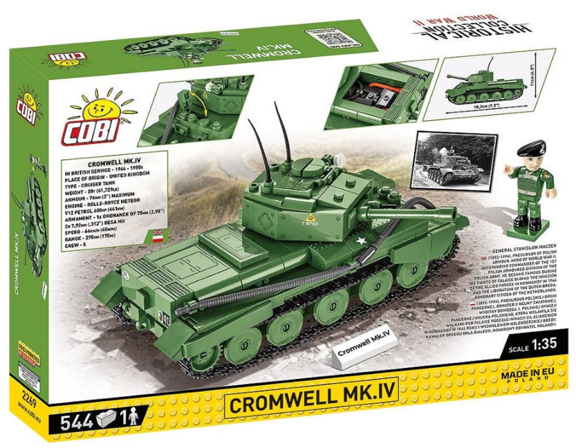 Image Pop Weasel - Image 3 of World War 2 - Cromwell Mk.IV \"Hela\" (544 Piece Kit) - Cobi