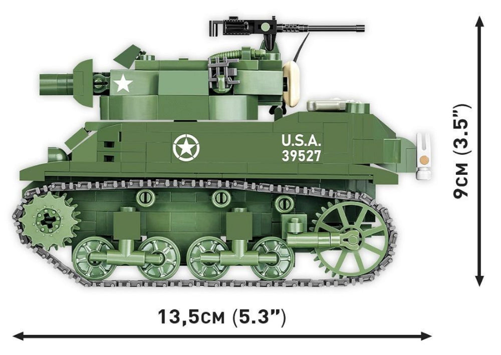 Image Pop Weasel - Image 6 of World War 2 - Howitzer Motor Carriage M8 Scott (519 Piece Kit) - Cobi - Model - Image - Pop Weasel