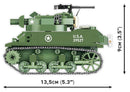 Image Pop Weasel - Image 6 of World War 2 - Howitzer Motor Carriage M8 Scott (519 Piece Kit) - Cobi