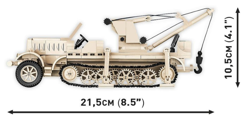 Image Pop Weasel - Image 5 of World War 2 - Sd.Kfz. 9/1 \"Famo\" Half-Track (502 Piece Kit) - Cobi - Model - Image - Pop Weasel