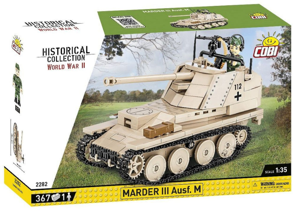 Image Pop Weasel - Image 2 of World War 2 - Sd.Kfz. 138 Marder III Ausf.M (363 Piece Kit) - Cobi - Model - Image - Pop Weasel
