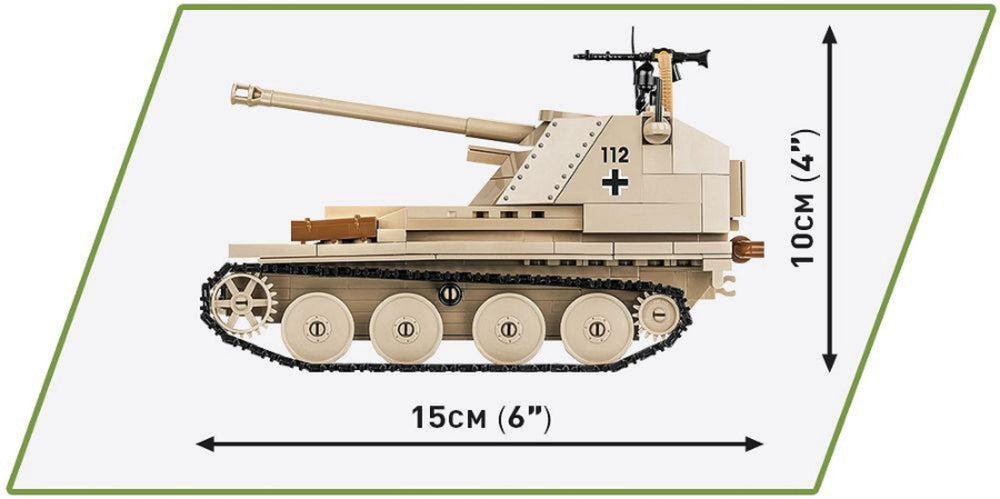 Image Pop Weasel - Image 6 of World War 2 - Sd.Kfz. 138 Marder III Ausf.M (363 Piece Kit) - Cobi - Model - Image - Pop Weasel