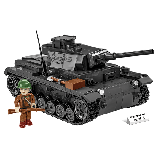 World War 2 - Panzer III Ausf.J (590 Piece Kit) - Cobi