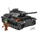 World War 2 - Panzer III Ausf.J (590 Piece Kit) - Cobi