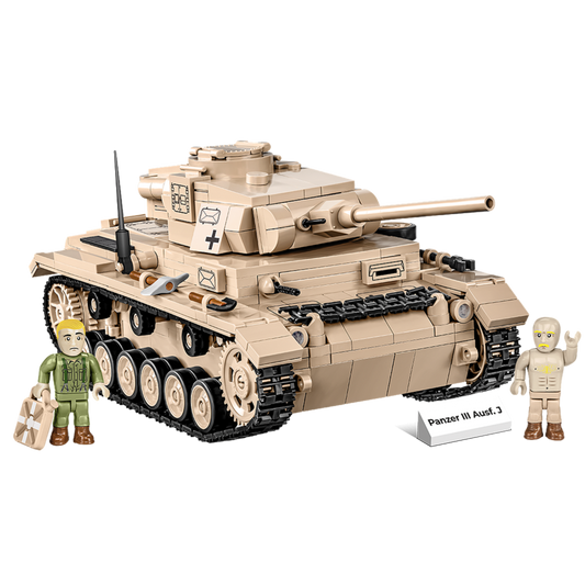 World War 2 - Panzer III Ausf.J & Field Workshop (780 Piece Kit) - Cobi