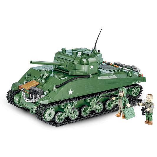 World War 2 - M4A3 Sherman (852 Piece Kit) - Cobi