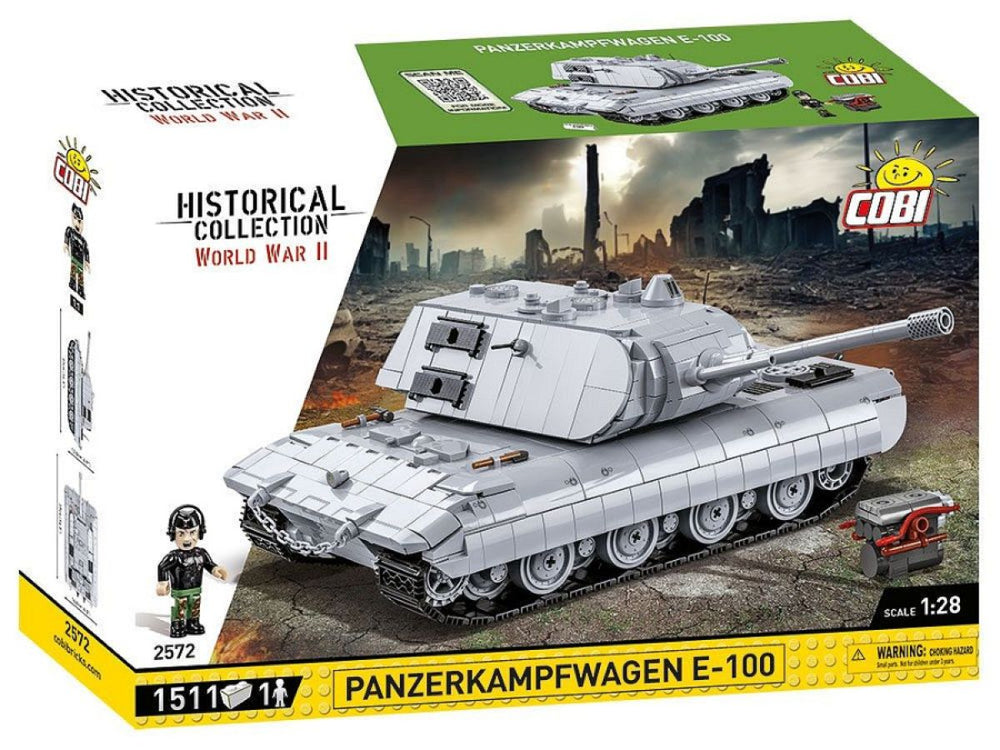 Image Pop Weasel - Image 2 of World War 2 - Panzerkampfwagen E-100 (1510 Piece Kit) - Cobi - Model - Image - Pop Weasel