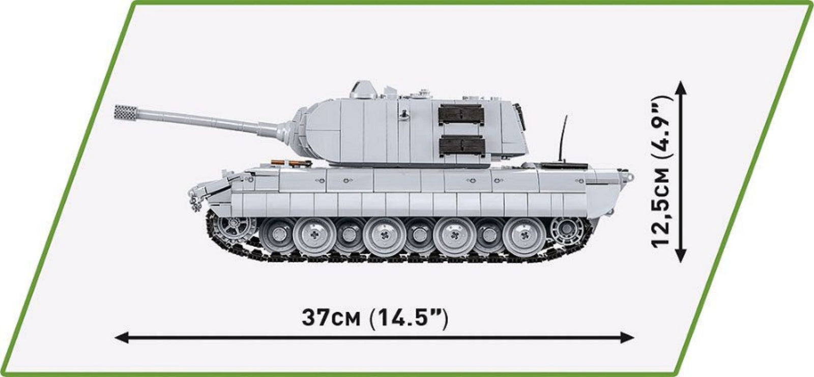 Image Pop Weasel - Image 9 of World War 2 - Panzerkampfwagen E-100 (1510 Piece Kit) - Cobi