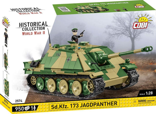 Image Pop Weasel - Image 2 of World War 2 - Sd.Kfz.173 Jagdpanther (970 Piece Kit) - Cobi