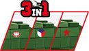 Image Pop Weasel - Image 7 of World War 2 - IS-2 (3 in 1) (1044 Piece Kit) - Cobi