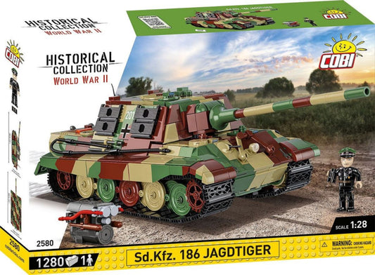 Image Pop Weasel - Image 2 of World War 2 - Sd.Kfz. 186 - Jagdtiger (1280 Piece Kit) - Cobi