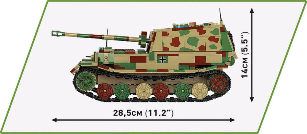 Image Pop Weasel - Image 6 of World War 2 - Panzerjäger Tiger (P) Elefant (1252 Piece Kit) - Cobi - Model - Image - Pop Weasel