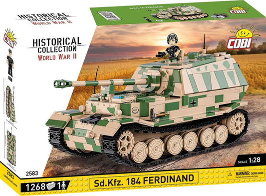 Image Pop Weasel - Image 2 of World War 2 - Sd.Kfz. 184 Ferdinand (1268 Piece Kit) - Cobi