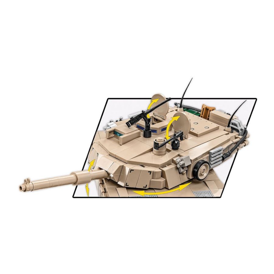 Image Pop Weasel - Image 5 of Armed Forces - M1A2 Abrams (982 Piece Kit) - Cobi - Model - Image - Pop Weasel