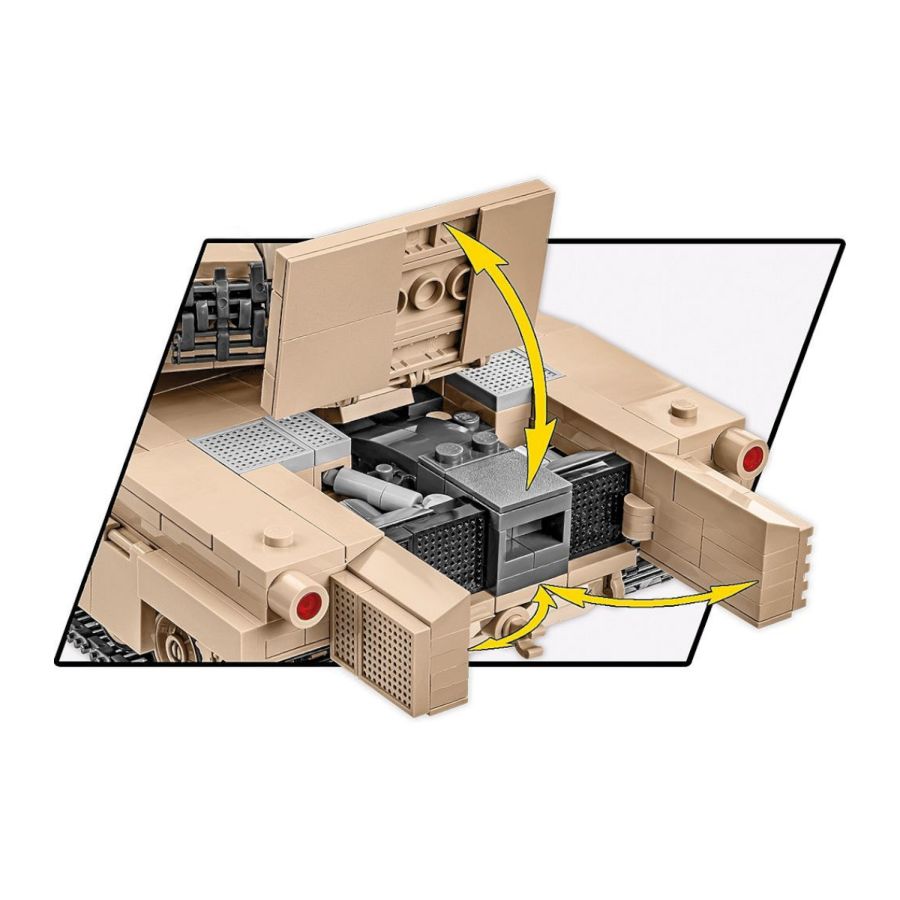 Image Pop Weasel - Image 7 of Armed Forces - M1A2 Abrams (982 Piece Kit) - Cobi - Model - Image - Pop Weasel
