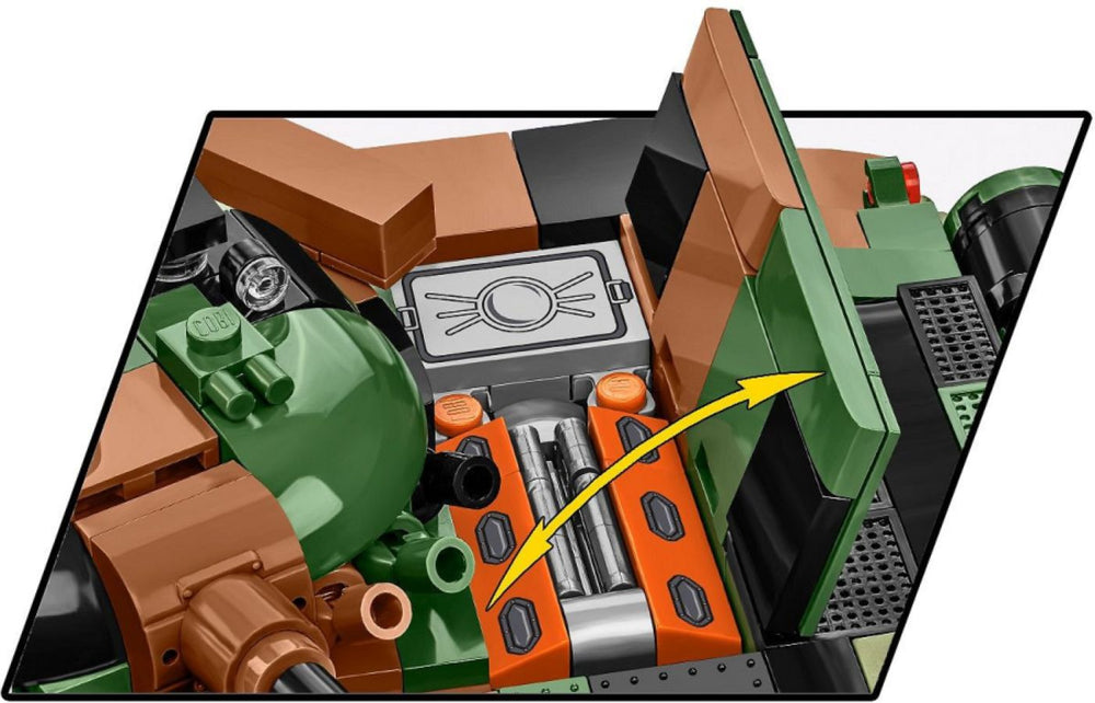 Image Pop Weasel - Image 5 of Armed Forces - T-72M1R (PL/UA) (724 Piece Kit) - Cobi - Model - Image - Pop Weasel