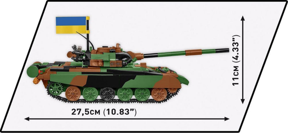 Image Pop Weasel - Image 6 of Armed Forces - T-72M1R (PL/UA) (724 Piece Kit) - Cobi - Model - Image - Pop Weasel