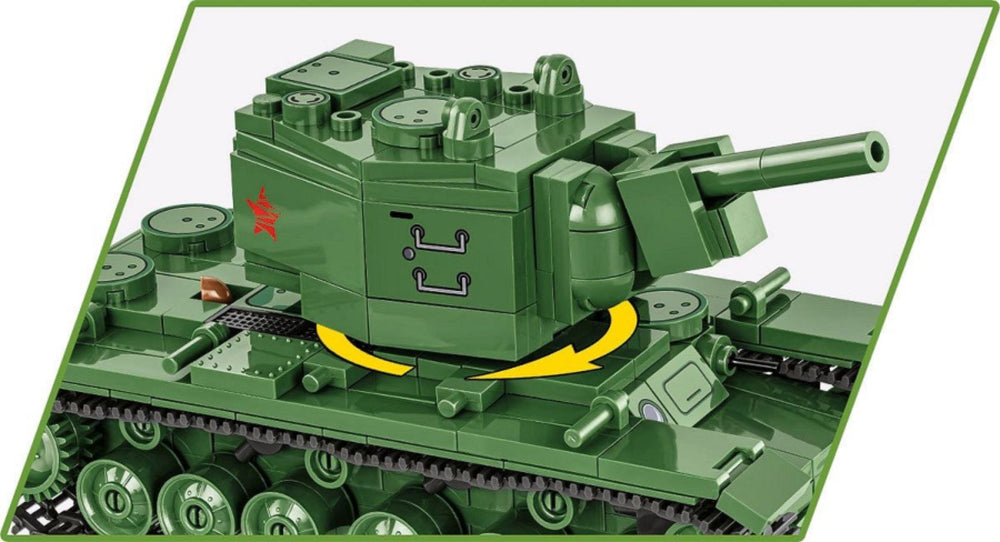 Image Pop Weasel - Image 4 of World War 2 - KV-2 Tank (510Piece Kit) - Cobi - Model - Image - Pop Weasel