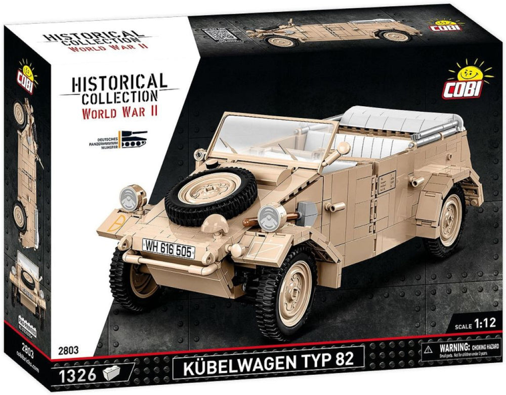 Image Pop Weasel - Image 2 of World War 2 - Kubelwagen Typ 82 (1290 Piece Kit) - Cobi - Model - Image - Pop Weasel