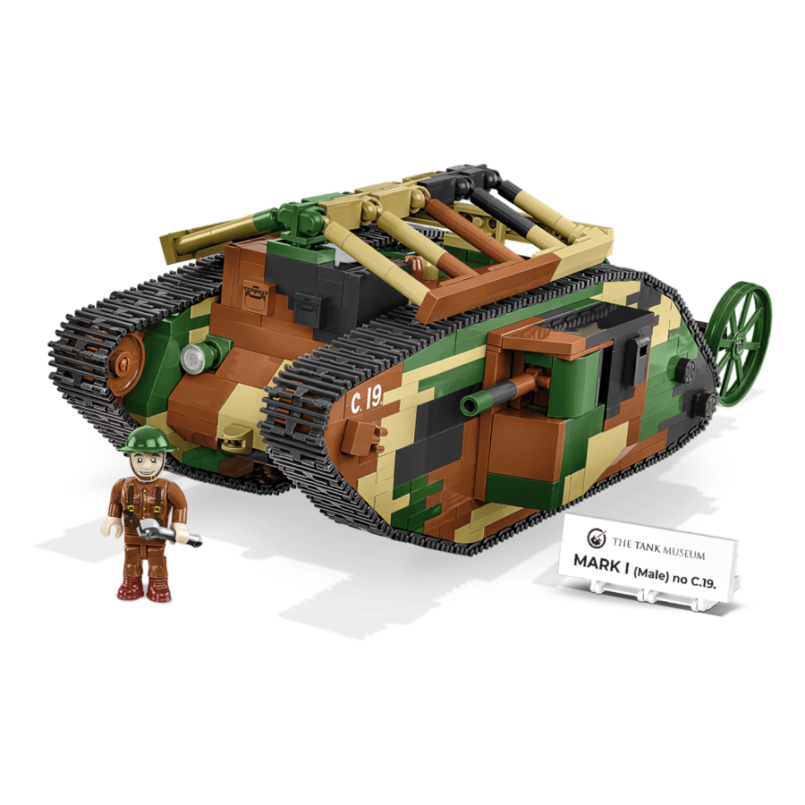 Great War - Mark I Male no C.19 (878 Piece Kit) - Cobi - Model - Image - Pop Weasel