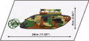 Image Pop Weasel - Image 6 of Great War - Mark I Male no C.19 (878 Piece Kit) - Cobi