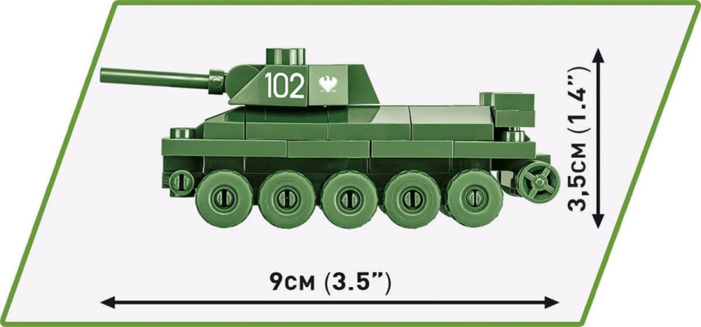 Image Pop Weasel - Image 5 of World War 2 - T-34/76 Tank (101 Piece Kit) - Cobi - Model - Image - Pop Weasel