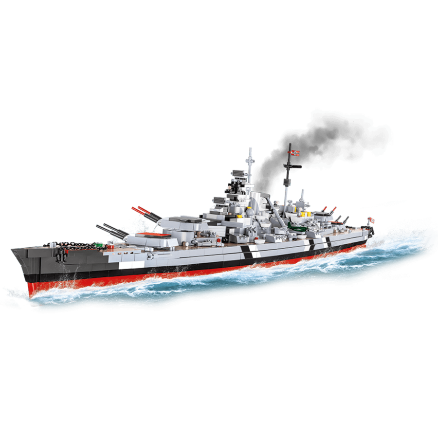 World War 2 - Battleship Bismarck (2810 Piece Kit) - Cobi - Model - Image - Pop Weasel
