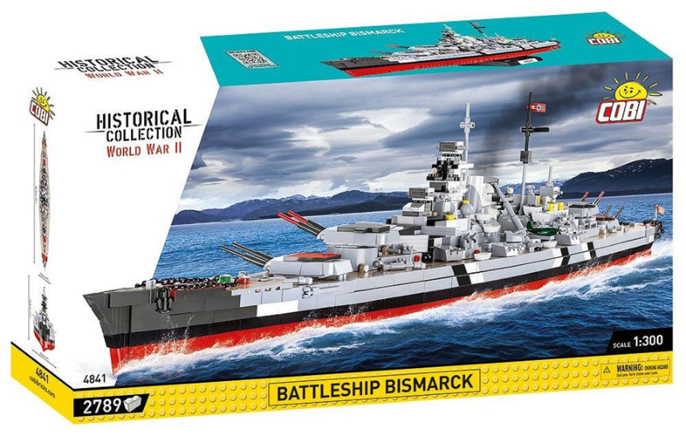 Image Pop Weasel - Image 2 of World War 2 - Battleship Bismarck (2810 Piece Kit) - Cobi - Model - Image - Pop Weasel
