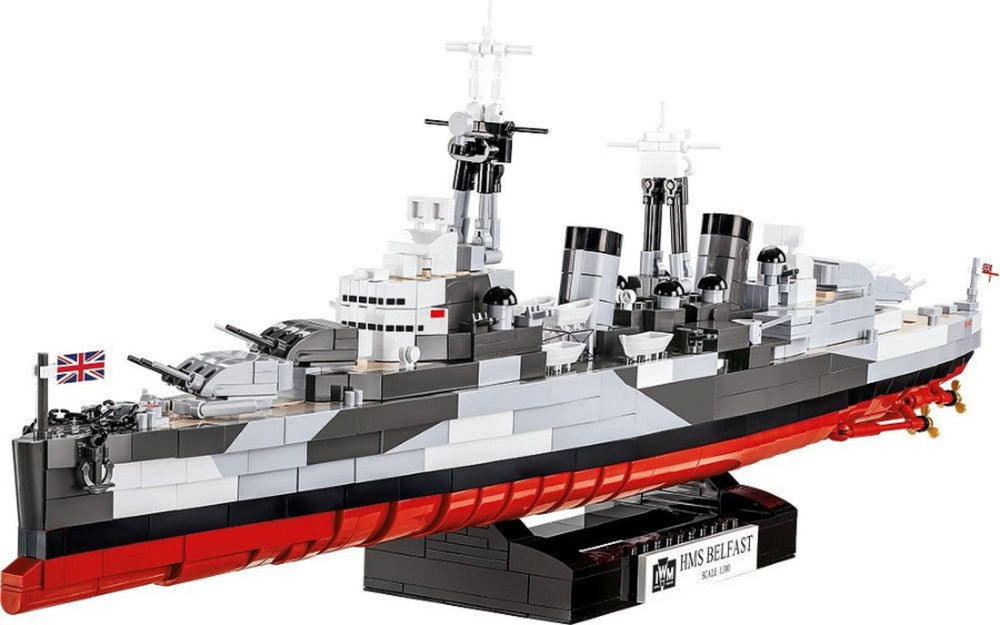 Image Pop Weasel - Image 4 of World War 2 - HMS Belfast (1515 Piece Kit) - Cobi - Model - Image - Pop Weasel