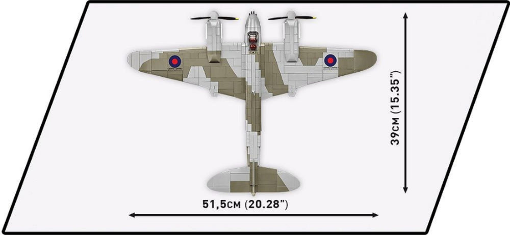 Image Pop Weasel - Image 7 of World War 2 - De Havilland DH-98 Mosquito (695 Piece Kit) - Cobi - Model - Image - Pop Weasel