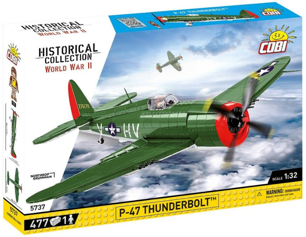 Image Pop Weasel - Image 2 of World War 2 - P-47 Thunderbolt (475 Piece Kit) - Cobi - Model - Image - Pop Weasel