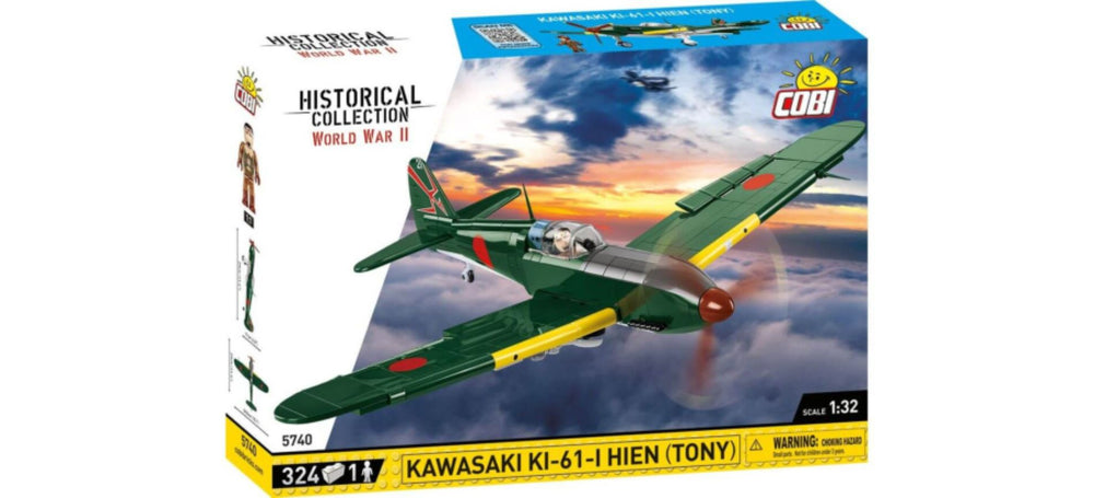 Image Pop Weasel - Image 2 of World War 2 - Kawasaki Ki-61-Hien (Tony) (350 Piece Kit) - Cobi - Model - Image - Pop Weasel
