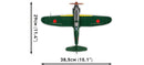 Image Pop Weasel - Image 7 of World War 2 - Kawasaki Ki-61-Hien (Tony) (350 Piece Kit) - Cobi