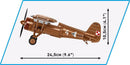 Image Pop Weasel - Image 9 of World War 2 - PZL P-11c (320 Piece Kit) - Cobi