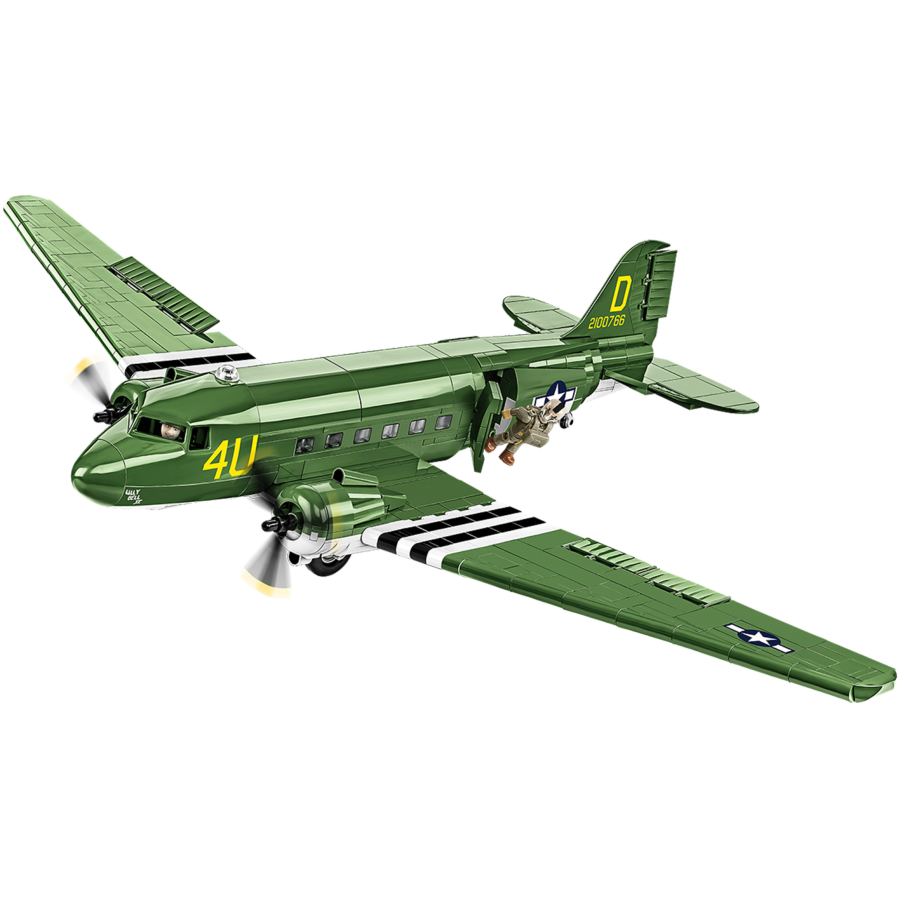 World War 2 - Douglas C-47 Skytrain "Dakota" (892 Piece Kit) - Cobi - Model - Image - Pop Weasel