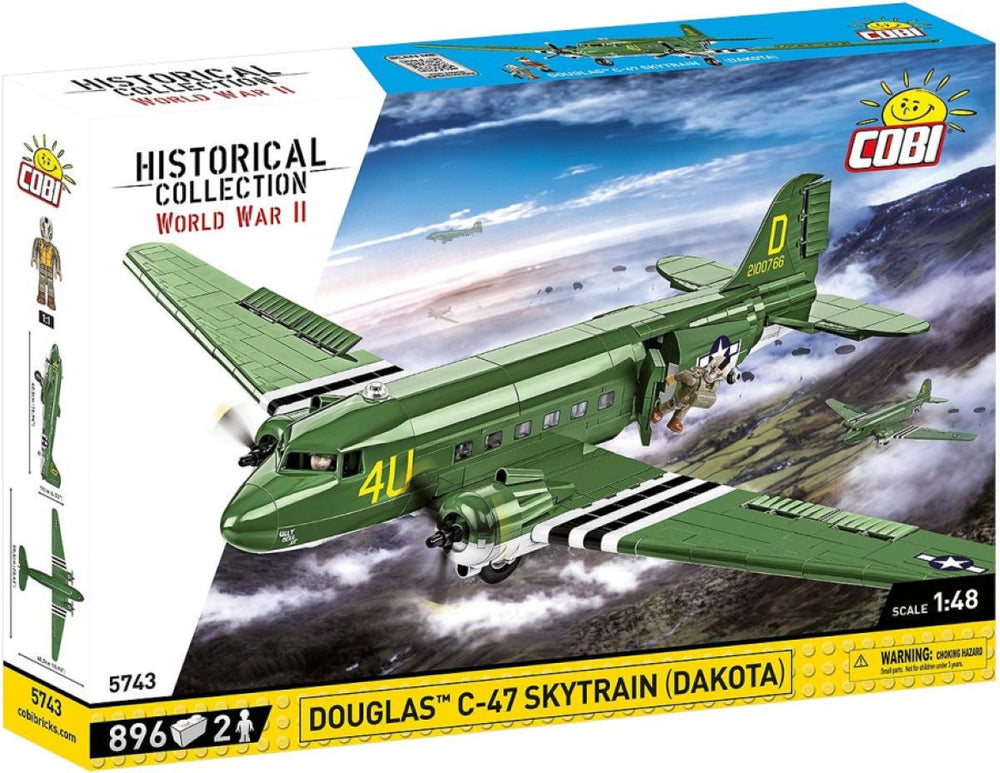 Image Pop Weasel - Image 2 of World War 2 - Douglas C-47 Skytrain \"Dakota\" (892 Piece Kit) - Cobi - Model - Image - Pop Weasel