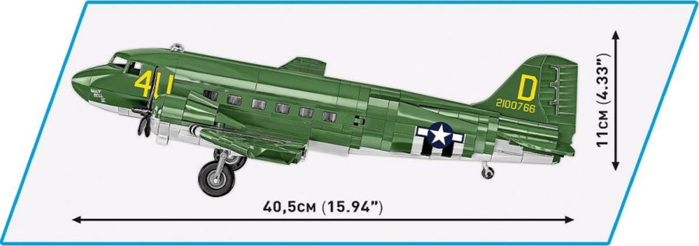 Image Pop Weasel - Image 9 of World War 2 - Douglas C-47 Skytrain \"Dakota\" (892 Piece Kit) - Cobi - Model - Image - Pop Weasel