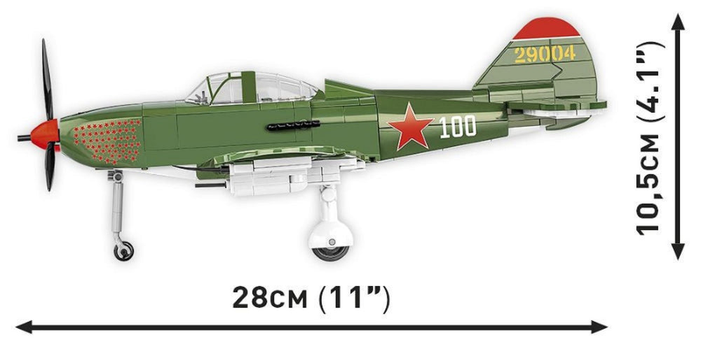 Image Pop Weasel - Image 8 of World War 2 - Bell P-39Q Airacobra (Soviet) (380 Piece Kit) - Cobi - Model - Image - Pop Weasel