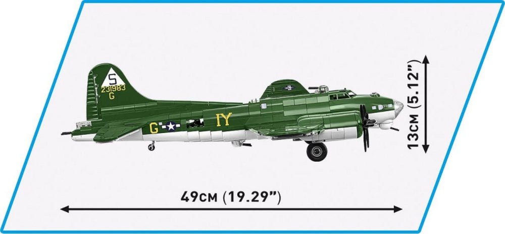 Image Pop Weasel - Image 9 of World War 2 - Boeing B-17G Flying Fortress (1232 Piece Kit) - Cobi - Model - Image - Pop Weasel