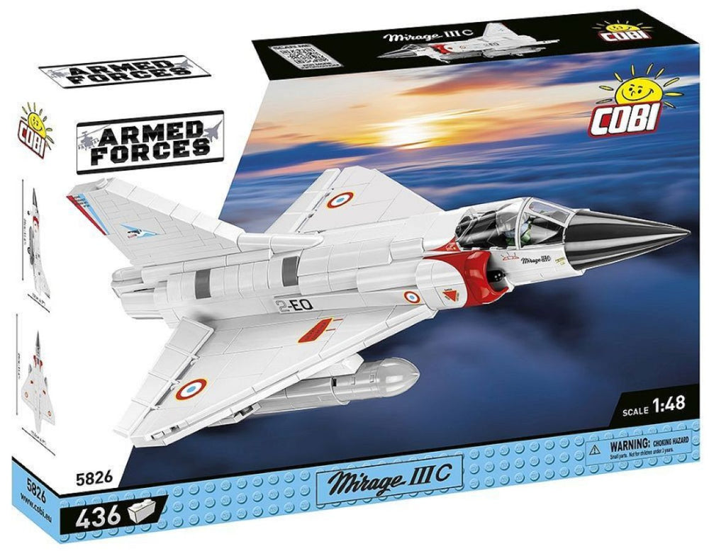 Image Pop Weasel - Image 2 of Armed Forces - Mirage IIIC Cigognes (436 Piece Kit) - Cobi - Model - Image - Pop Weasel