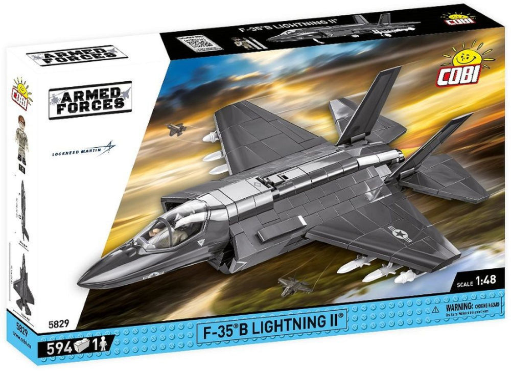 Image Pop Weasel - Image 2 of Armed Forces - F-35B Lightning Ii (USAF) (570 Piece Kit) - Cobi - Model - Image - Pop Weasel